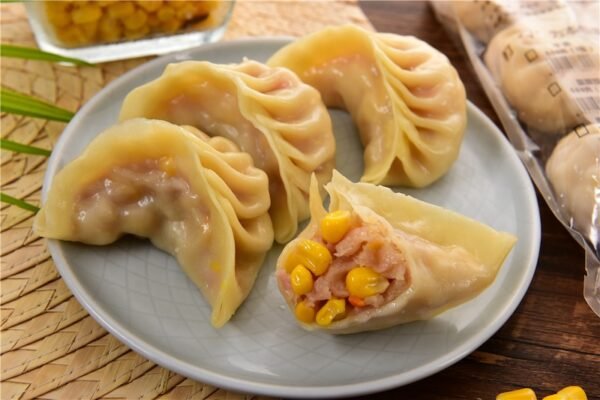 手工栗米餃