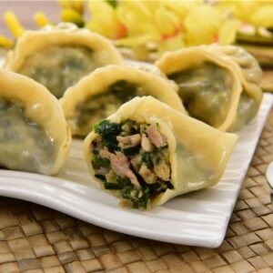 手工韭菜餃